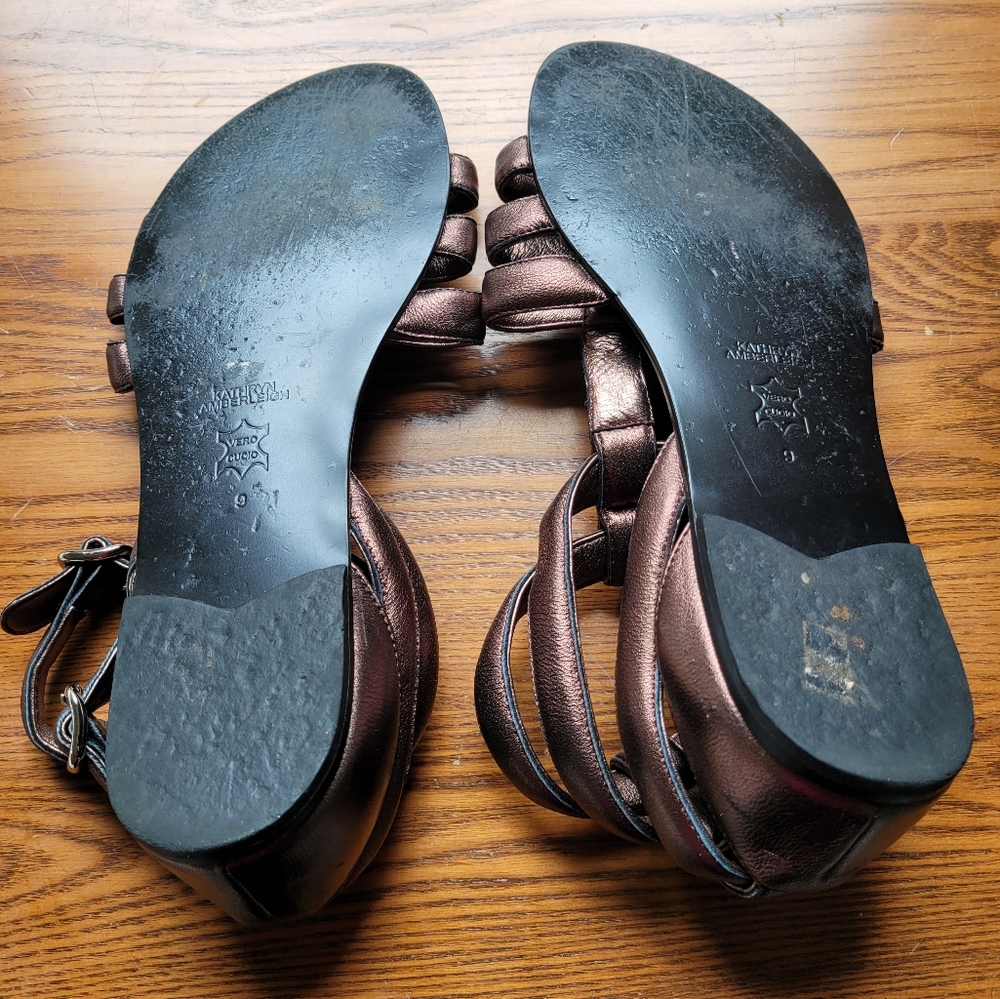 KATHRYN AMBERLEIGH | GLADIATOR SANDALS, SZ 9 - Picture 2 of 6